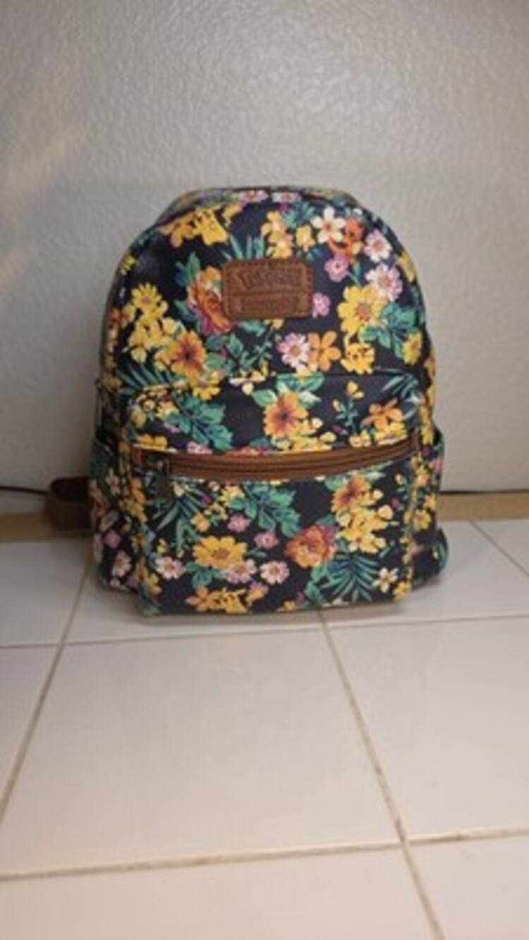 Loungefly Pokemon Mini Backpack Starter Pokemon Floral
